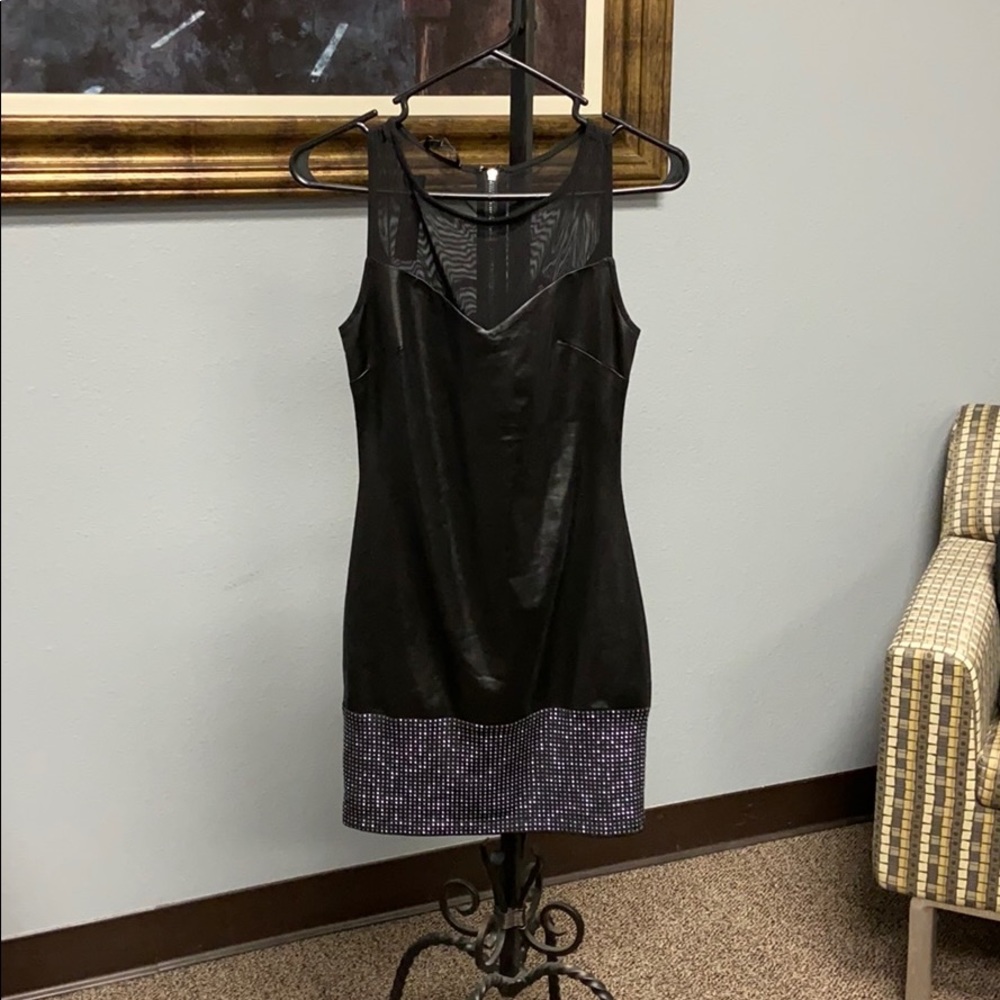 Black cocktail dress/ little black evening dress